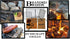 Portable Bushcraft Stainless BBQ Cooking Grill Grate, Bamboo Cutting Board, Burlap Bag, Mini Knife, Fire Starter Kits. Camping, Campfires, Backpac...